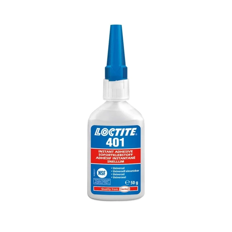 Loctite Specialised Glue 50 g, Transparent Ethyl Cyanoacrylate, Low Viscosity, Operating Temperature -40°C to 120°C 142576