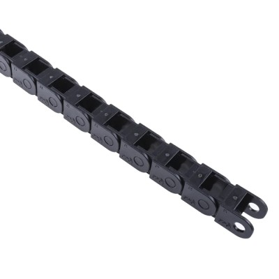 Igus Industrial Cable Trunking, Black, 16.5mm Width x 15mm Depth, 1m Length, 38mm Minimum Bend Radius, Igumid 06.10.038.0