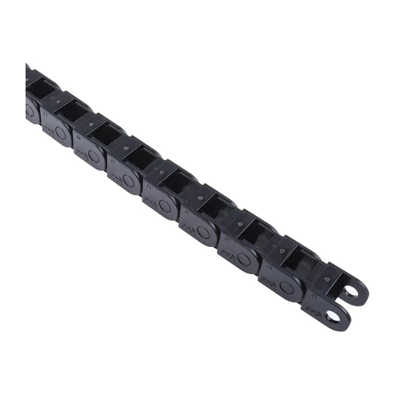 Igus Industrial Cable Trunking, Black, 16.5mm Width x 15mm Depth, 1m Length, 38mm Minimum Bend Radius, Igumid 06.10.038.0