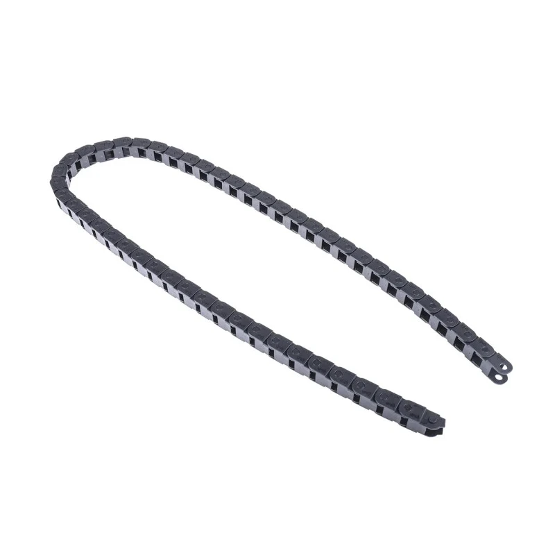 Igus Industrial Cable Trunking, Black, 16.5mm Width x 15mm Depth, 1m Length, 38mm Minimum Bend Radius, Igumid 06.10.038.0