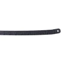 Igus Industrial Cable Trunking, Black, 16.5mm Width x 15mm Depth, 1m Length, 38mm Minimum Bend Radius, Igumid 06.10.038.0
