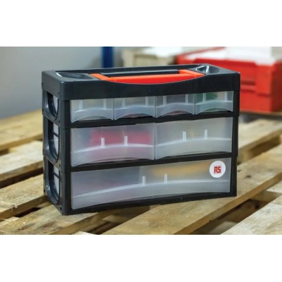 RS PRO Halogen Free Heat Shrink Tubing Kit, Assorted Colours, Polyolefin, Flame Retardant, RoHS Compliant, United 487-3852