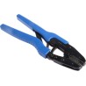 RS PRO Crimp Tool for Open Barrel 250 Flag Terminals, Soft Grip Handle, Adjustable Ratchet, 260mm Length 488-1364