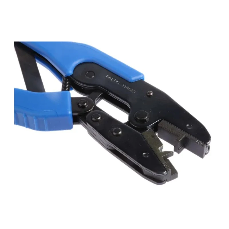 RS PRO Crimp Tool for Open Barrel 250 Flag Terminals, Soft Grip Handle, Adjustable Ratchet, 260mm Length 488-1364