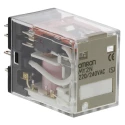 Omron DIN Rail Power Relay, 240V AC Coil, 10A Switching Current, DPDT MY2N AC220/240(S)