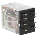 Omron DIN Rail Power Relay, 240V AC Coil, 10A Switching Current, DPDT MY2N AC220/240(S)