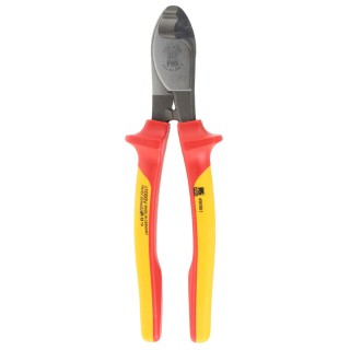 RS PRO VDE/1000V Approved 210mm Flush Wire Cutter Steel Jaw with 2 Component Handle 496-981