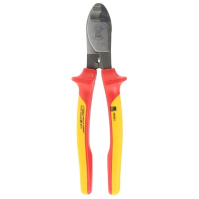 RS PRO VDE/1000V Approved 210mm Flush Wire Cutter Steel Jaw with 2 Component Handle 496-981