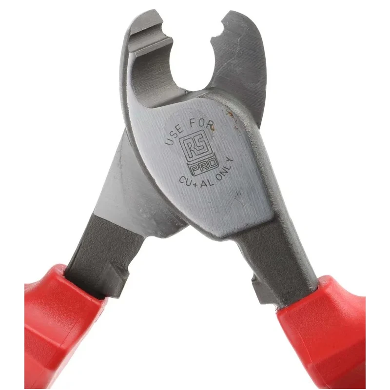 RS PRO VDE/1000V Approved 210mm Flush Wire Cutter Steel Jaw with 2 Component Handle 496-981