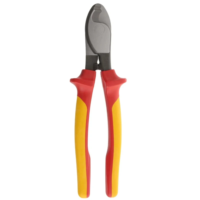 RS PRO VDE/1000V Approved 210mm Flush Wire Cutter Steel Jaw with 2 Component Handle 496-981