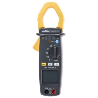 Metrix Clamp Meter with 1.4 kA DC Current, 1 kA AC Current, 1400 V DC, 1000 V AC, CAT IV, CAT III MX675