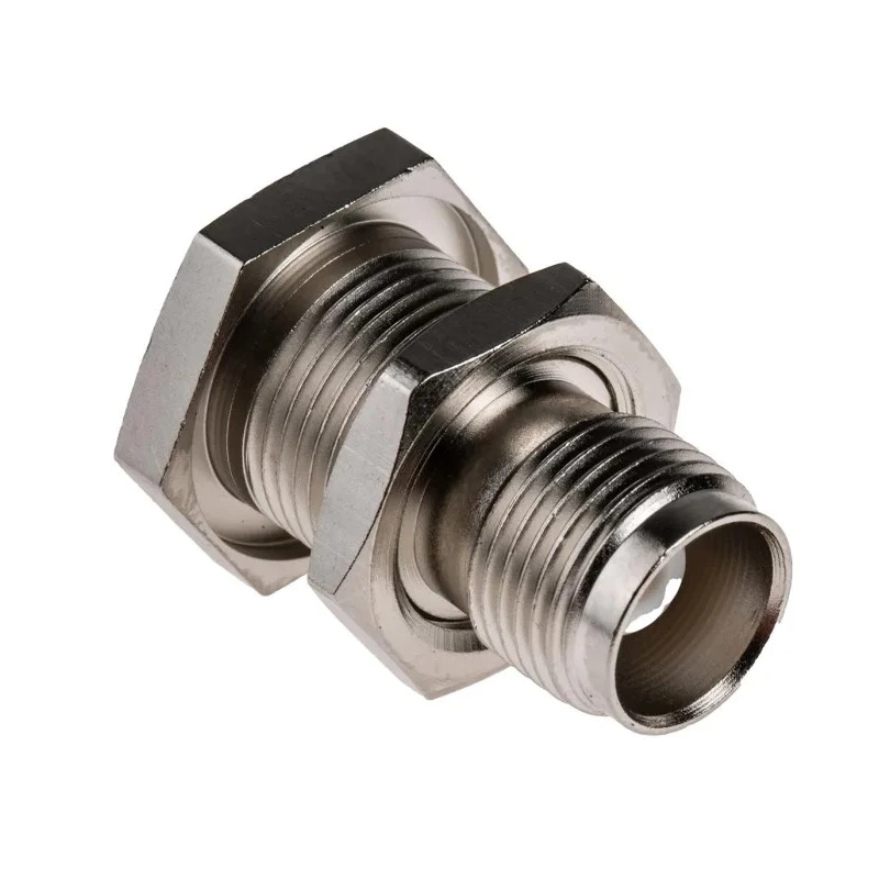 NEUTRAL Coaxial Connector Panel Mount Female TNC, 50 Ω Impedance, Straight Body, Crimp Termination 488-9324