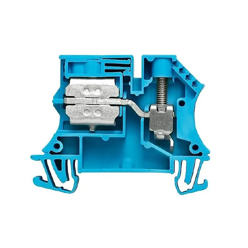 Weidmüller Blue WNT Series 1-Level DIN Rail Terminal Block, 400V, 76A, 10mm² Wire Capacity 1010980000