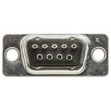 TE Connectivity AMPLIMITE HD-20 9 Way Straight 2.77 mm Pitch Panel Mount D-Sub Connector Male 5-747904-2