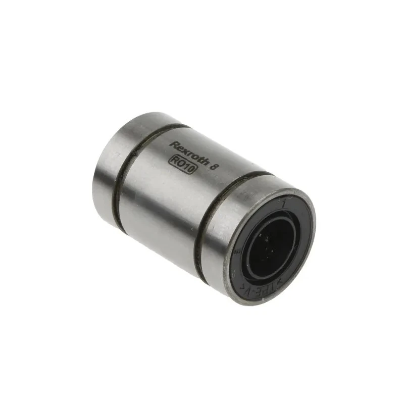 Bosch Rexroth Polyacetal Linear Ball Bearing with 16 mm OD, 25 mm Length, Flanged, Closed End, Static Load Rating R060230810