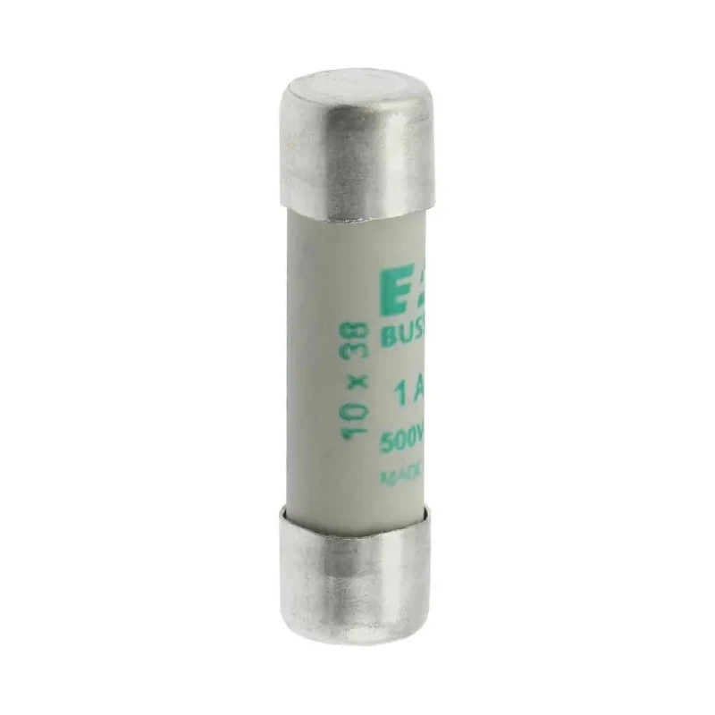 Eaton Ceramic Cartridge Fuse 1A Current Rating 500V AC Voltage 10 x 38 mm Fuse Size C10M1