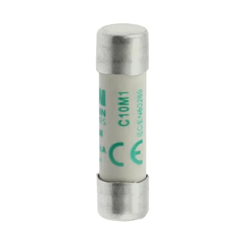 Eaton Ceramic Cartridge Fuse 1A Current Rating 500V AC Voltage 10 x 38 mm Fuse Size C10M1