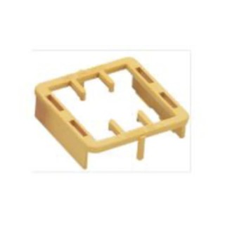 Malico Heatsink Clip 42.5 mm x 42.5 mm Plastic and Copper Yellow CL-Y-42.5X42.5