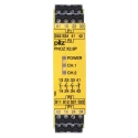 Pilz PNOZ X2.8P Safety Relay, 24V AC/DC, 240V AC/DC, 3 Safety Contacts, 1 Auxiliary Contact, Manual Reset, DIN Rail 777302