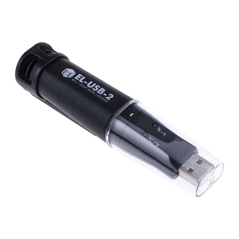 Lascar Temperature & Humidity Data Logger EL-USB-2, USB Interface, IP67, ±0.5°C Accuracy EL-USB-2