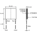 Adaptive Peltier Module Thermoelectric Cooler, 78.7 W Cooling Capacity, 8 A, 15.7 V, 10 mm x 55 mm x 5.6 mm ET-127-20-25-RS