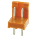 JAE IL-G Series Straight Through Hole 2 Contact Wire-to-Board PCB Header 2.5 mm Pitch, 3A, Nylon Housing IL-G-2P-S3T2-SA
