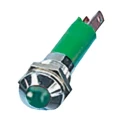 CML Innovative Technologies LED Green Panel Mount Indicator 8 mm M8 Termination IP67 12V 190402Z1