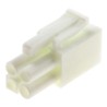 JST EL Male Connector Housing 4.5 mm Pitch 4 Way 2 Row Straight ELP-04NV