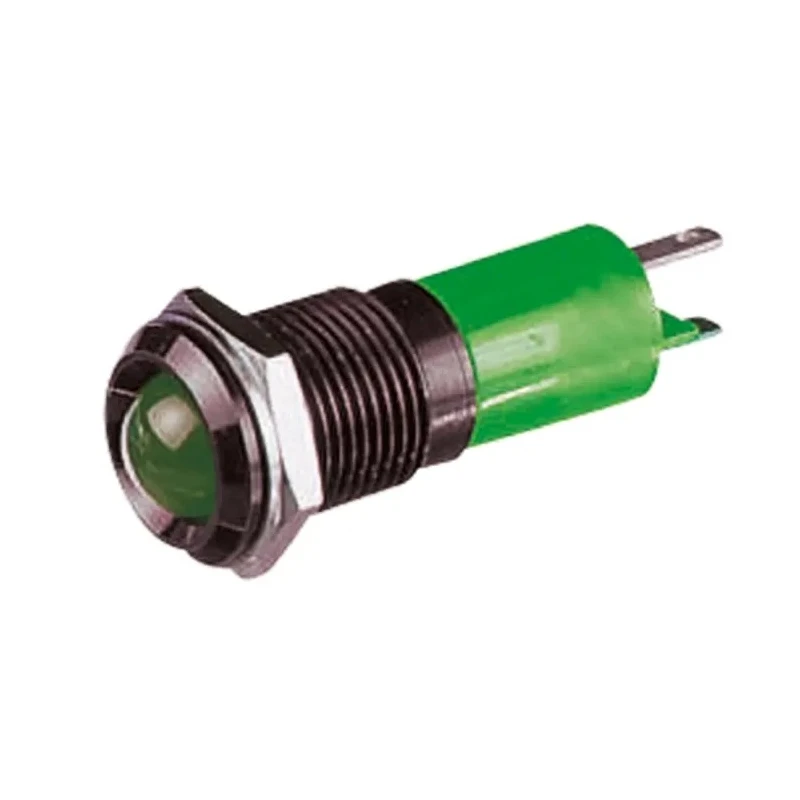 CML Innovative Technologies LED Green Panel Mount Indicator 14 mm, IP67, 12V 192112Z1