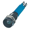CML Innovative Technologies Blue LED Panel Mount Indicator 8 mm M8 Termination IP67 12V 190512Z7