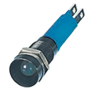 CML Innovative Technologies Blue LED Panel Mount Indicator 8 mm M8 Termination IP67 12V 190512Z7