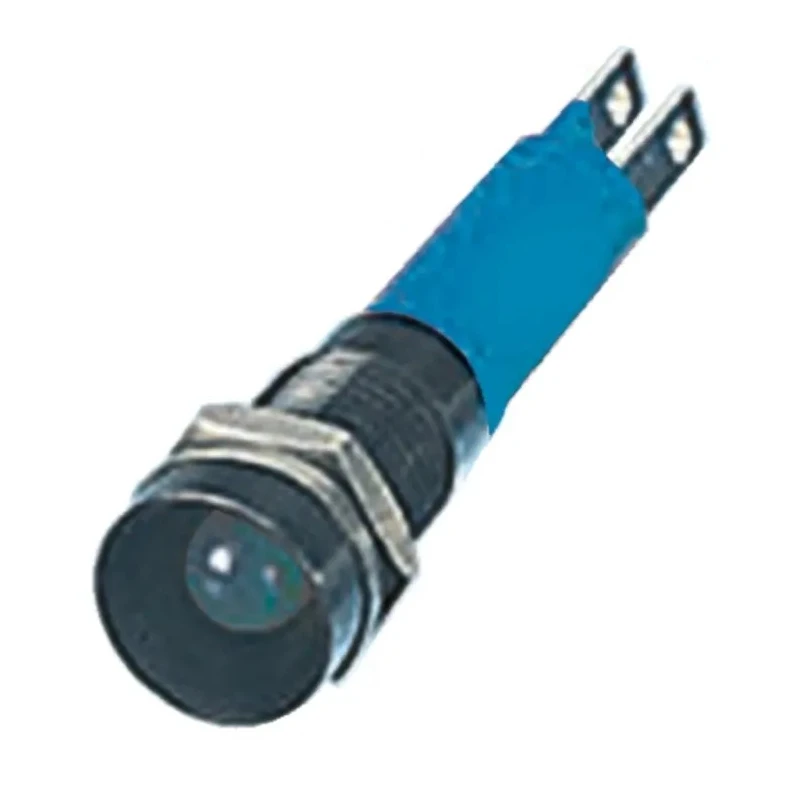 CML Innovative Technologies Blue LED Panel Mount Indicator 8 mm M8 Termination IP67 12V 190512Z7