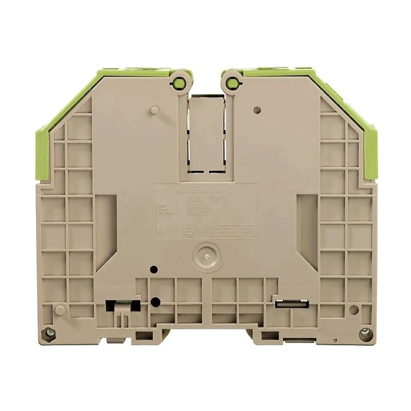 Weidmüller Brown 1-Level Screw Feed Through Terminal Block 95mm², 1kV, 232A Current 1024650000