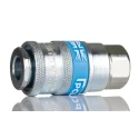 PCL Steel Pneumatic Quick Connect Coupling 1/4 in Female Rp Single Action AC21CF