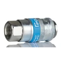 PCL Steel Pneumatic Quick Connect Coupling 1/4 in Female Rp Single Action AC21CF