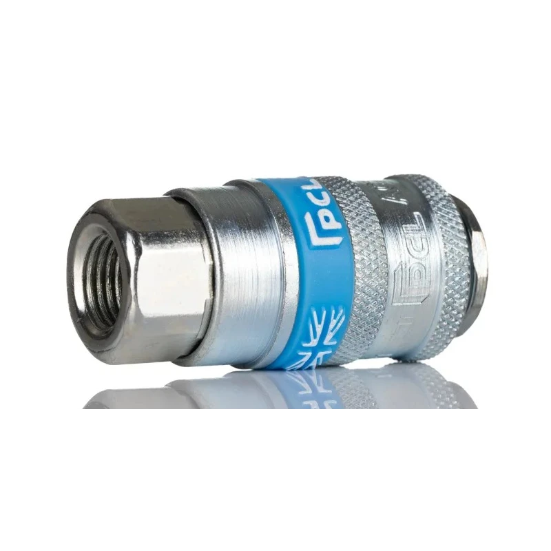 PCL Steel Pneumatic Quick Connect Coupling 1/4 in Female Rp Single Action AC21CF