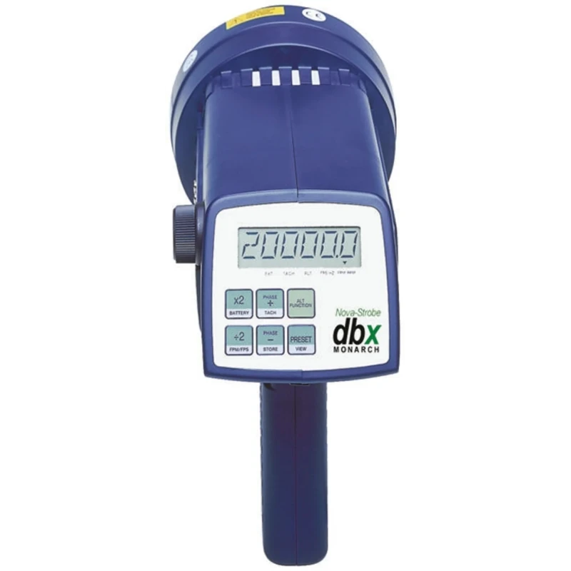 Sauter Nova Strobe dbx Handheld Stroboscope, 250000rpm Max, ±0.002 % Accuracy NOVSDBXK