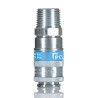 PCL Steel Pneumatic Quick Connect Coupling 1/2 in Male R Thread Single Action AC21JM