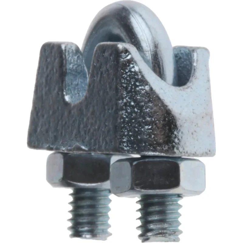 RS PRO Steel Wire Rope Clamp Zinc Plated 3 mm Diameter DIN 1142 491-5388