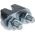RS PRO Steel Wire Rope Clamp Zinc Plated 3 mm Diameter DIN 1142 491-5388