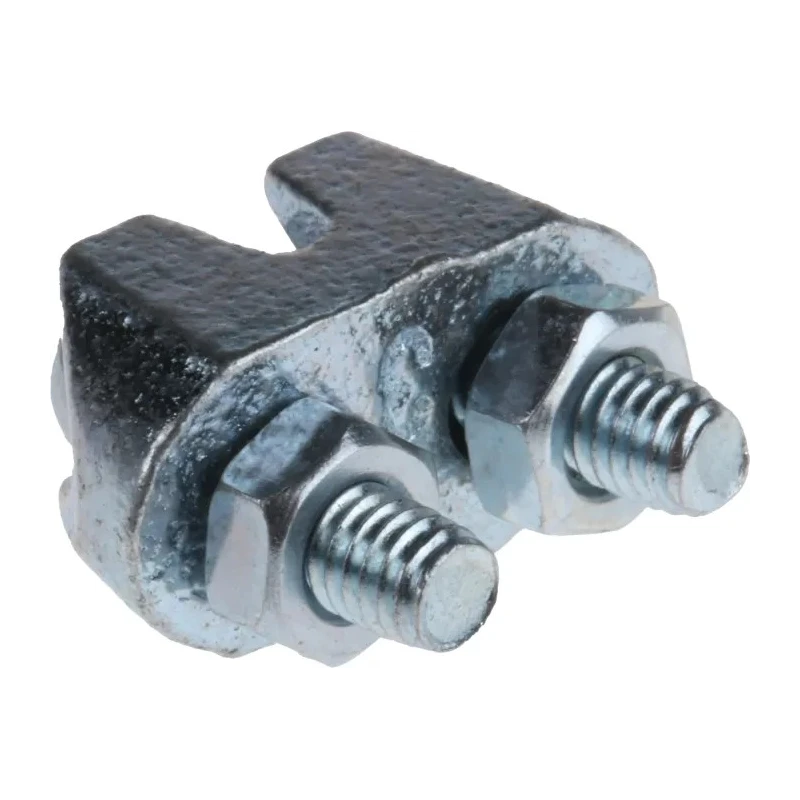 RS PRO Steel Wire Rope Clamp Zinc Plated 3 mm Diameter DIN 1142 491-5388