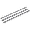 Bosch Hex, Phillips Screwdriver Bit Set, 3 Pieces, Sizes PZ1 PZ2 PZ3, 1/4in Hex Drive 2607001758