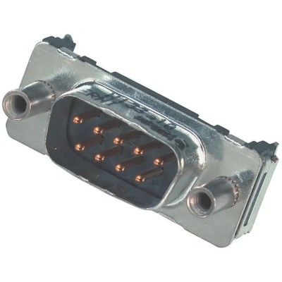 Provertha D-Sub Connector 9 Way Straight 2.74 mm Pitch Surface Mount Nylon Housing Male TMC-S 194253