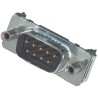 Provertha D-Sub Connector 9 Way Straight 2.74 mm Pitch Surface Mount Nylon Housing Male TMC-S 194253