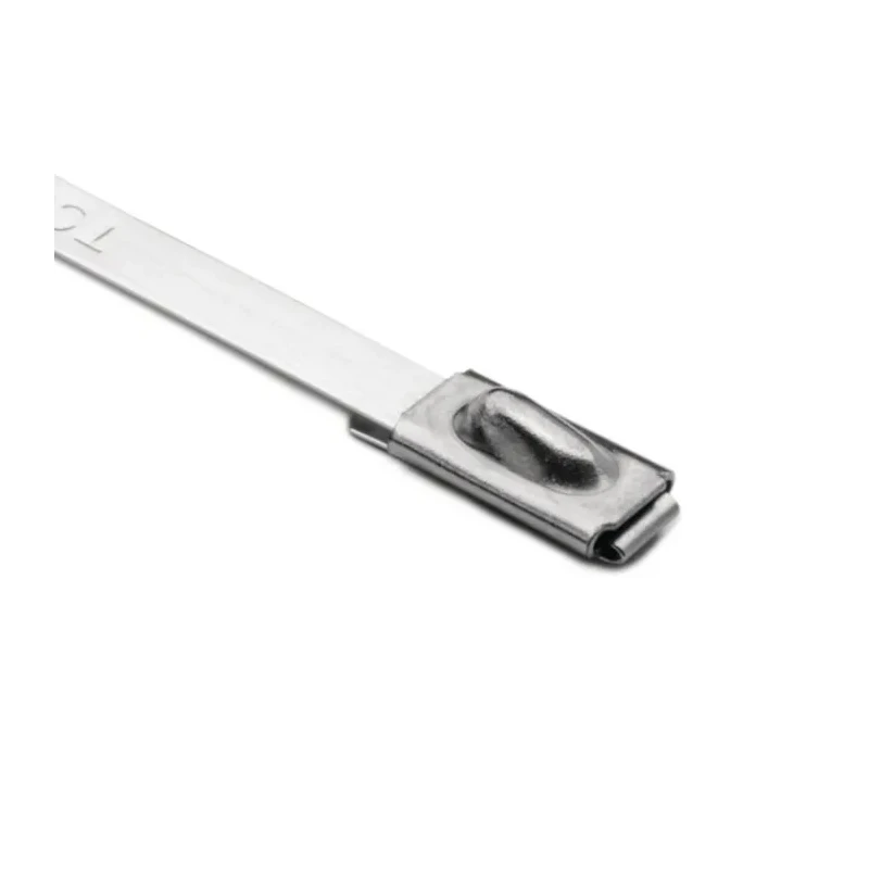 HellermannTyton Roller Ball Cable Tie 127 mm Length x 4.6 mm Width Metallic 304 Stainless Steel 111-93058 MBT5SS-SS304-ML