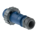 MENNEKES AM-TOP Blue Cable Mount 3P Straight Industrial Power Connector 16A 230V IP67 