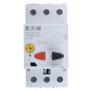 Eaton Motor Protection Circuit Breaker 10A 6.3A 690V AC 3-Pole PKZM 01 278484 PKZM01-10