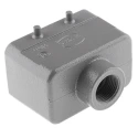 HARTING Heavy Duty Power Connector Panel Mount Screw Termination 10 Contacts 16A 500V Han E Male 09330102601+19300101420