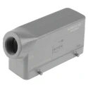 HARTING Han B Range Heavy Duty Power Connector Hood, Die Cast Aluminium Body, IP65/IP66/IP67, 2 09330242601+19300241521