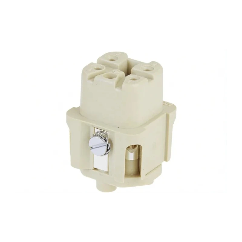 HARTING Heavy Duty Power Connector Panel Screw 4 Way 10A Han A Female 230V 400V 09200042711+19200031750